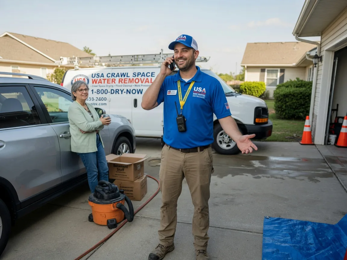 Crawl Space Water Removal Stark, KS FAQs